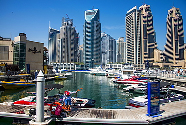 Dubai Marina, Dubai, United Arab Emirates, Middle East