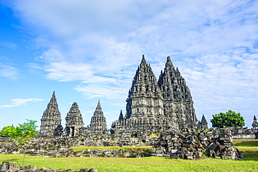 The Prambanan Temple complex, UNESCO World Heritage Site, Java, Indonesia, Southeast Asia, Asia