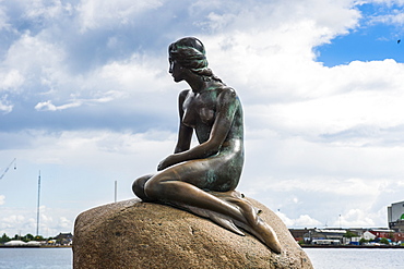 Statue of the Little Mermaid, Copenhagen, Denmark, Scandinavia, Europe