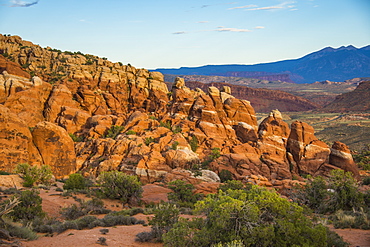 Fiery Furnace, a maze like passageway, Arches National Park, Utah, United States of America, North America