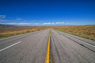 Road leading through the Grand Staircase Escalante National Monument, Utah, United States of America, North America