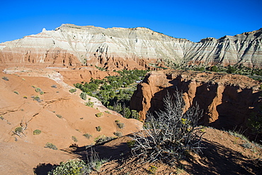 Redrock sandstone formations in the Kodachrome Basin State Park, Utah, United States of America, North America