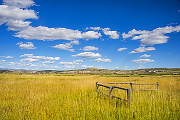 Low lying clouds in southern Wyoming, United States of America, North America