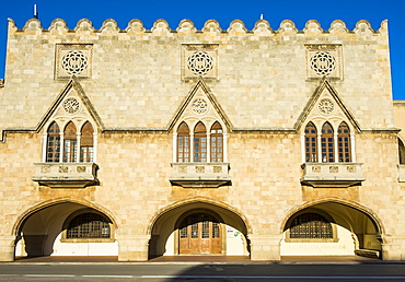 The Medieval Old Town, UNESCO World Heritage Site, City of Rhodes, Rhodes, Dodecanese Islands, Greek Islands, Greece, Europe