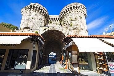 The Medieval Old Town, UNESCO World Heritage Site, City of Rhodes, Rhodes, Dodecanese Islands, Greek Islands, Greece, Europe