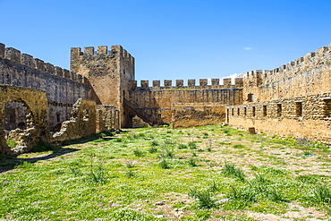 Fortress Frangokastello, Crete, Greek Islands, Greece, Europe