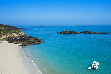 Belvoir Bay, Herm, Channel Islands, United Kingdom, Europe 