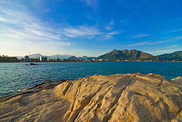 Hon Chong Promontory with view of the bay, Nha Trang, Vietnam, Indochina, Southeast Asia, Asia