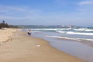 The beach of Mui Ne, Vietnam, Indochina, Southeast Asia, Asia