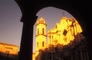 Cuba, Havana, Catedral de San Cristobal de La Habana, Havana, Cuba, West Indies, Central America