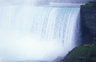 View of the Canadian Falls, Niagara Falls, Ontario, Canada, North America