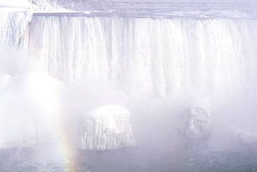 Niagara Falls in winter, Ontario, Canada, North America