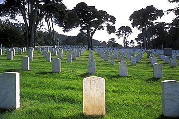 Tomb of Unknown U.S. Soldier, U.S. San Francisco National Cemetery, The Presidio, San Francisco, California, United States of America, North America