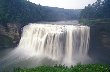 Middle Falls, Letchworth State Park, New York State, United States of America, North America