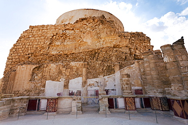 King Herod's palace, Masada, UNESCO World Heritage Site, Israel, Middle East