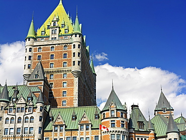 Chateau Frontenac, UNESCO World Heritage Site, Quebec City, Quebec, Canada, North America