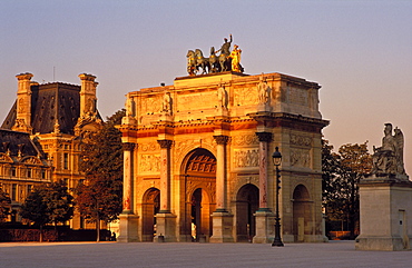 Arc du Carrousel, Paris, France, Europe