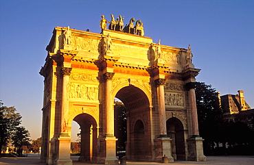 Arc du Carrousel, Paris, France, Europe