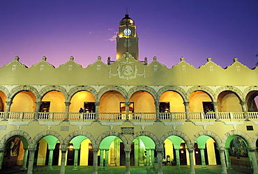 Palacio Municipal, Merida, Yucatan, Mexico, North America