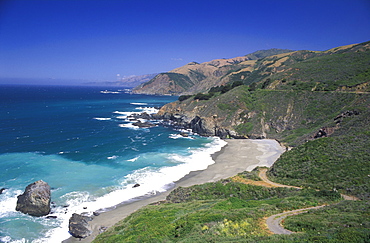 Big Sur coastline, California, United States of America, North America