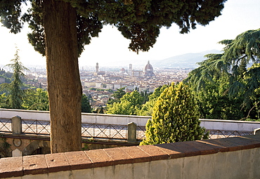 View of Florence skyline, Florence, Tuscany, Italy, Europe