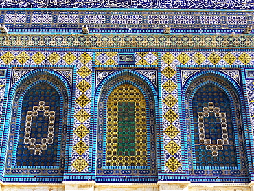 Dome of the Rock mosque, Temple Mount, Jerusalem, Israel, Middle East