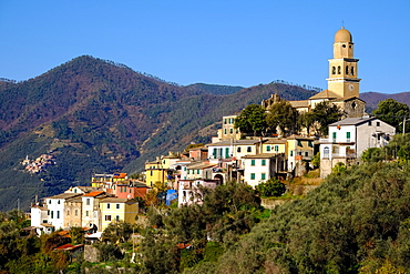 Legnaro village, near Monterosso, Cinque Terre, Liguria, Italy, Europe