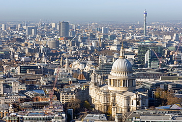 St. Paul's Cathedral, City of London, London, England, United Kingdom, Europe