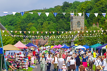 Biennial Street Fair, Milton Abbas, Dorset, England, United Kingdom, Europe