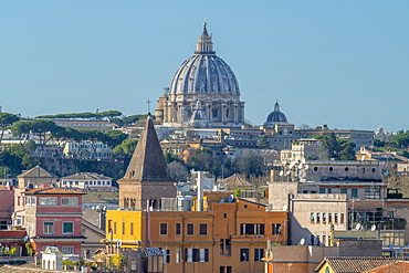 St. Peter's Basilica, UNESCO World Heritage Site, The Vatican, Rome, Lazio, Italy, Europe