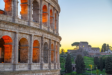 Coliseum, UNESCO World Heritage Site, Rome, Lazio, Italy, Europe