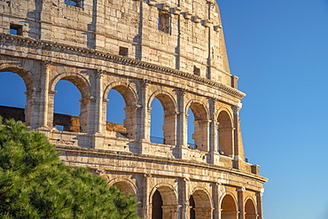 Coliseum, UNESCO World Heritage Site, Rome, Lazio, Italy, Europe