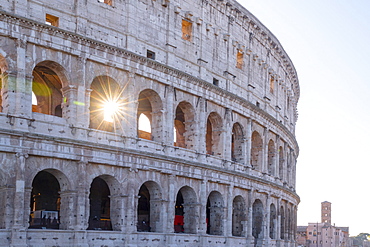 Coliseum, UNESCO World Heritage Site, Rome, Lazio, Italy, Europe