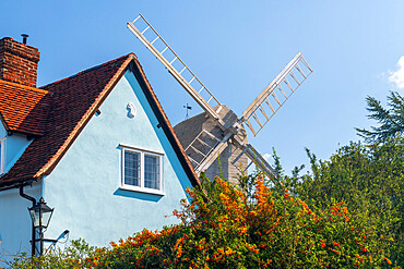 Duck End Mill (Letch's Mill) (Finchingfield Post Mill), Finchingfield, Essex, England, United Kingom, Europe