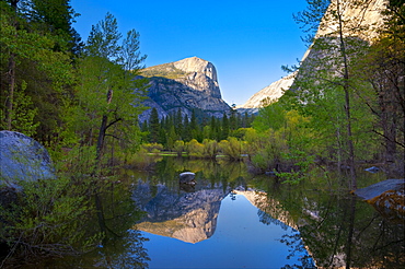 Mirror Lake, Yosemite National Park, UNESCO World Heritage Site, California, United States of America, North America