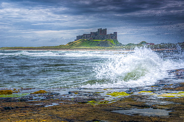 Bamburgh Castle, Northumberland, England, United Kingdom, Europe