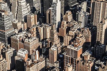 Rooftops, Midtown, Manhattan, New York, United States of America, North America