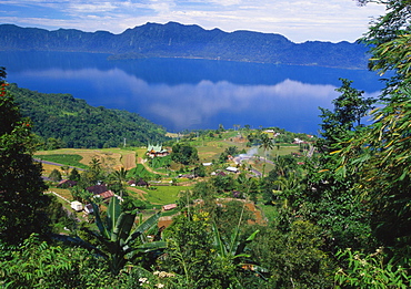 Maninjau and Maninjau Lake, Sumatra, Indonesia