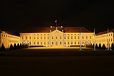 Bellevue Palace, seat of the Federal President in Berlin, Germany, Europe