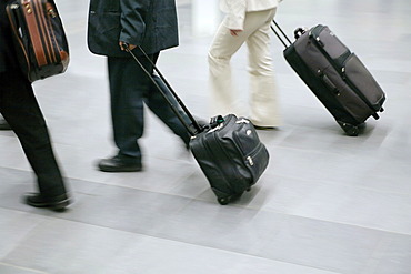 Businessman with suitcase