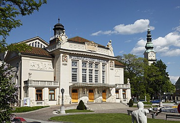 Art Nouveau style theatre, Klagenfurt, Carinthia, Austria, Europe