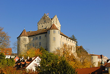 Meersburg - the historical castle - Baden Wuerttemberg, Germany Europe.