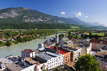 Rattenberg Inn river Tyrol Austria