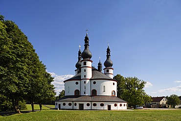 Kappel , pilgrimage church Waldsassen , Stiftland , Upper Palatinate , Bavaria Germany