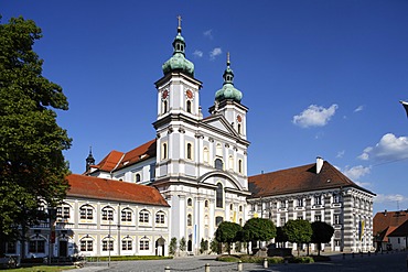 Monastery church St. John Waldsassen , Stiftland , Upper Palatinate , Bavaria Germany