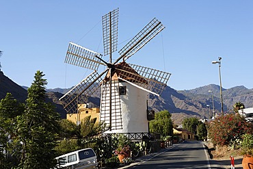 Windmill, Molino de Viento near Mogan, Gran Canaria, Spain