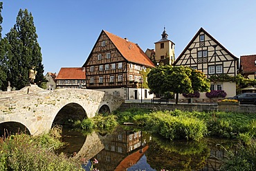 Nordheim vor der Rhoen, Franconia, Bavaria, Germany