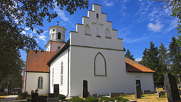 Fortified church on the island Oland, Sweden