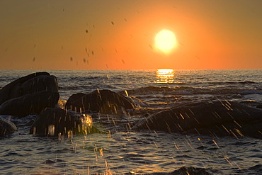 Sunrise at Costa Rei, Sardinia, Italy