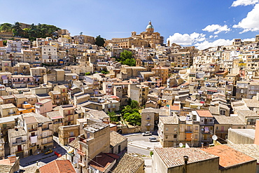 Cathedral SS. Assunta, Old Town, Piazza Armerina, Province of Enna, Sicily, Italy, Europe